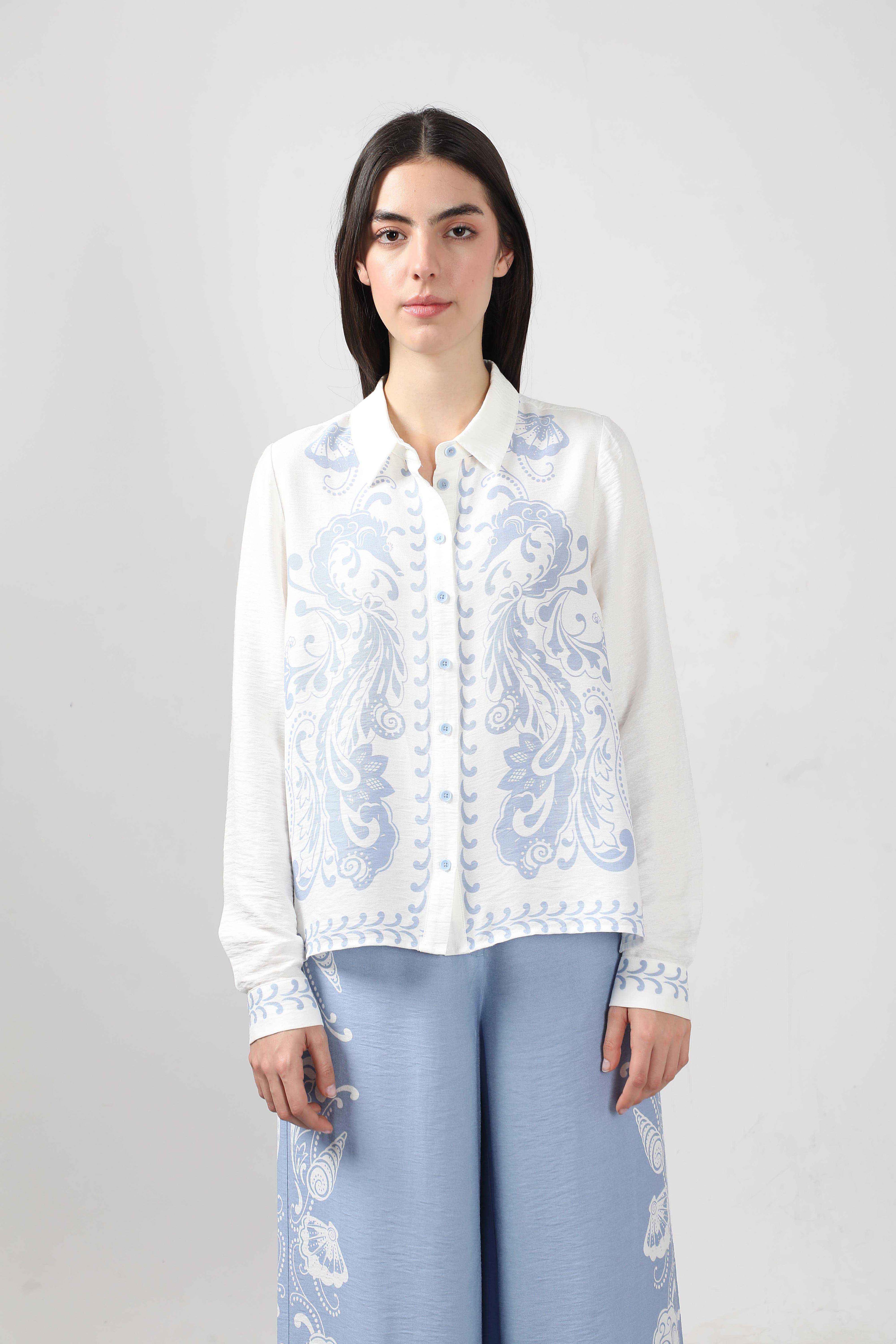 Vero Moda White Printed Shirt - Image 9