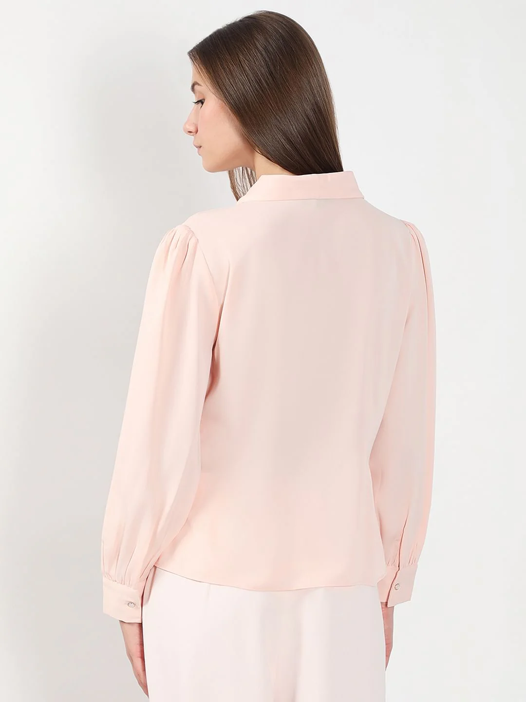 Pink Full Sleeves Shirt - Image 4