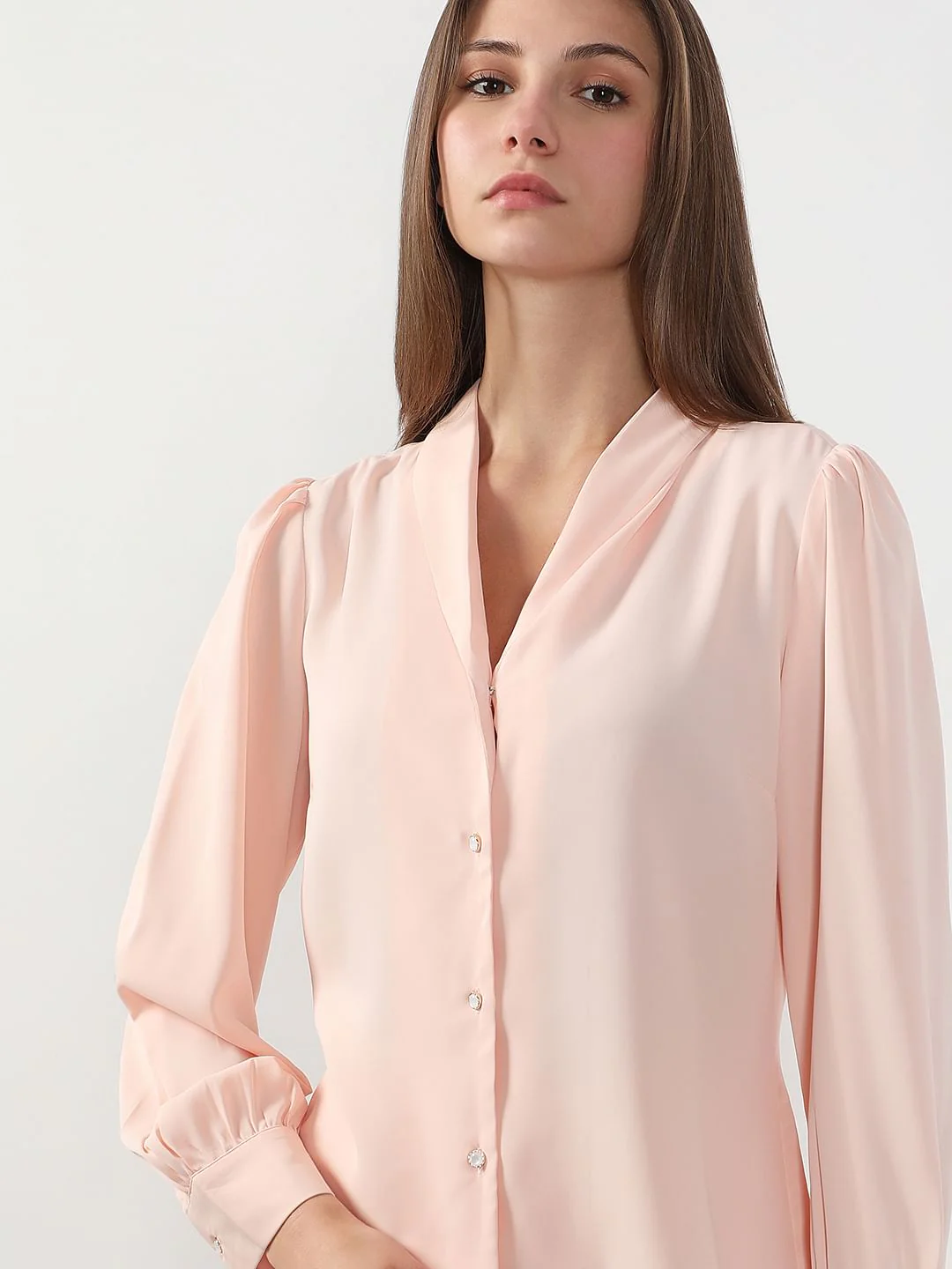 Pink Full Sleeves Shirt - Image 6