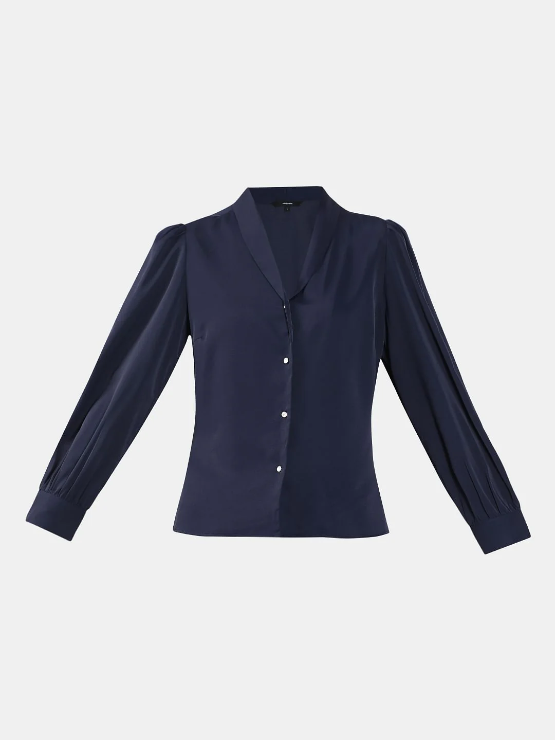 Navy Blue Full Sleeves Shirt - Image 7