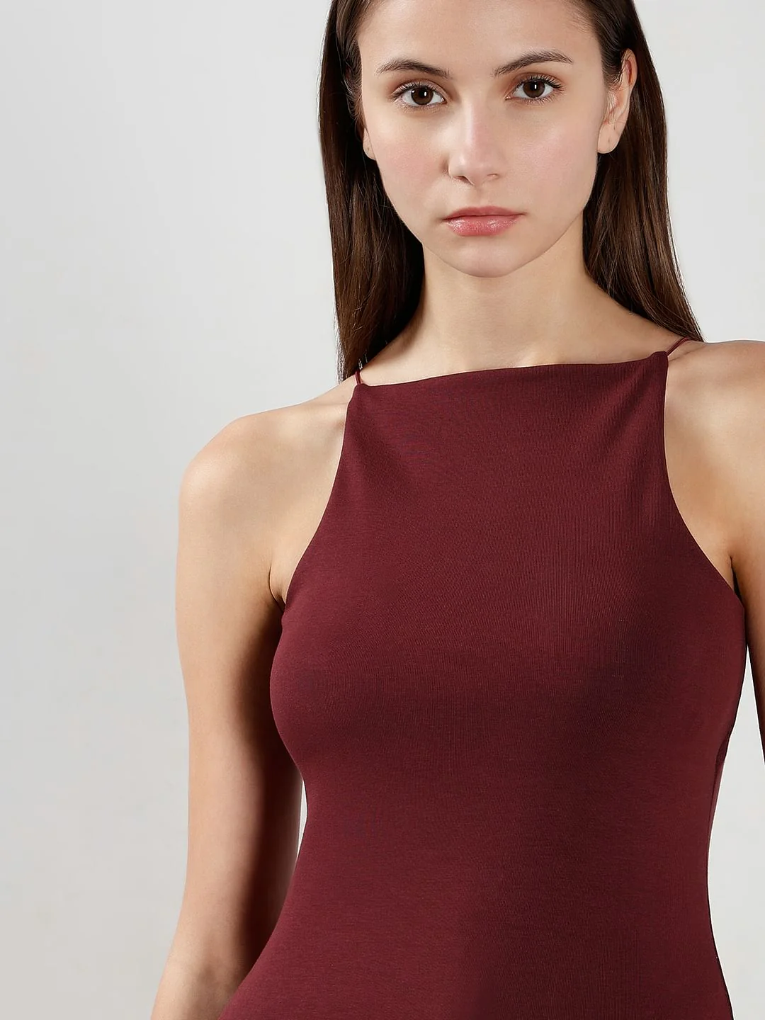 Maroon Fitted Top - Image 6