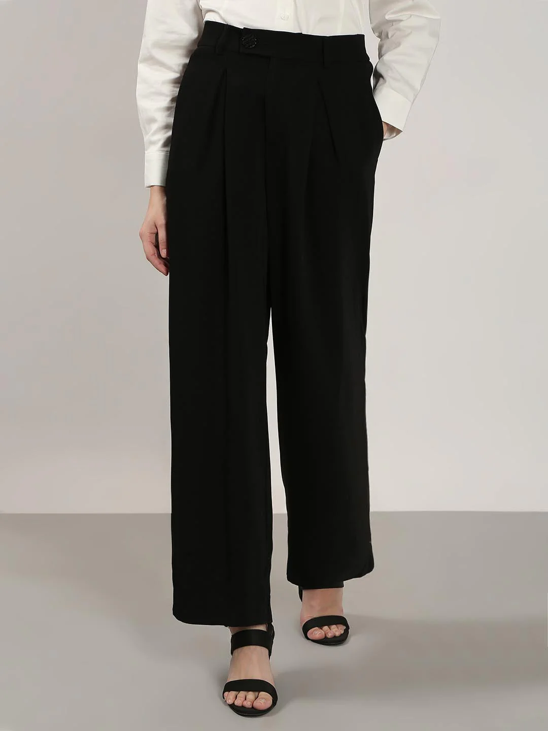 Vero Moda Black High Rise Pants - Image 2
