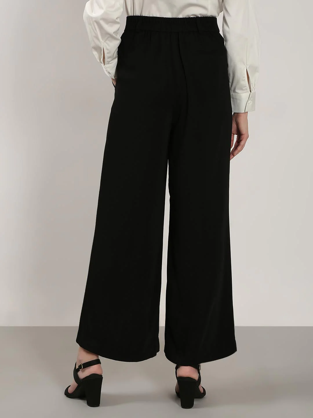 Vero Moda Black High Rise Pants - Image 3
