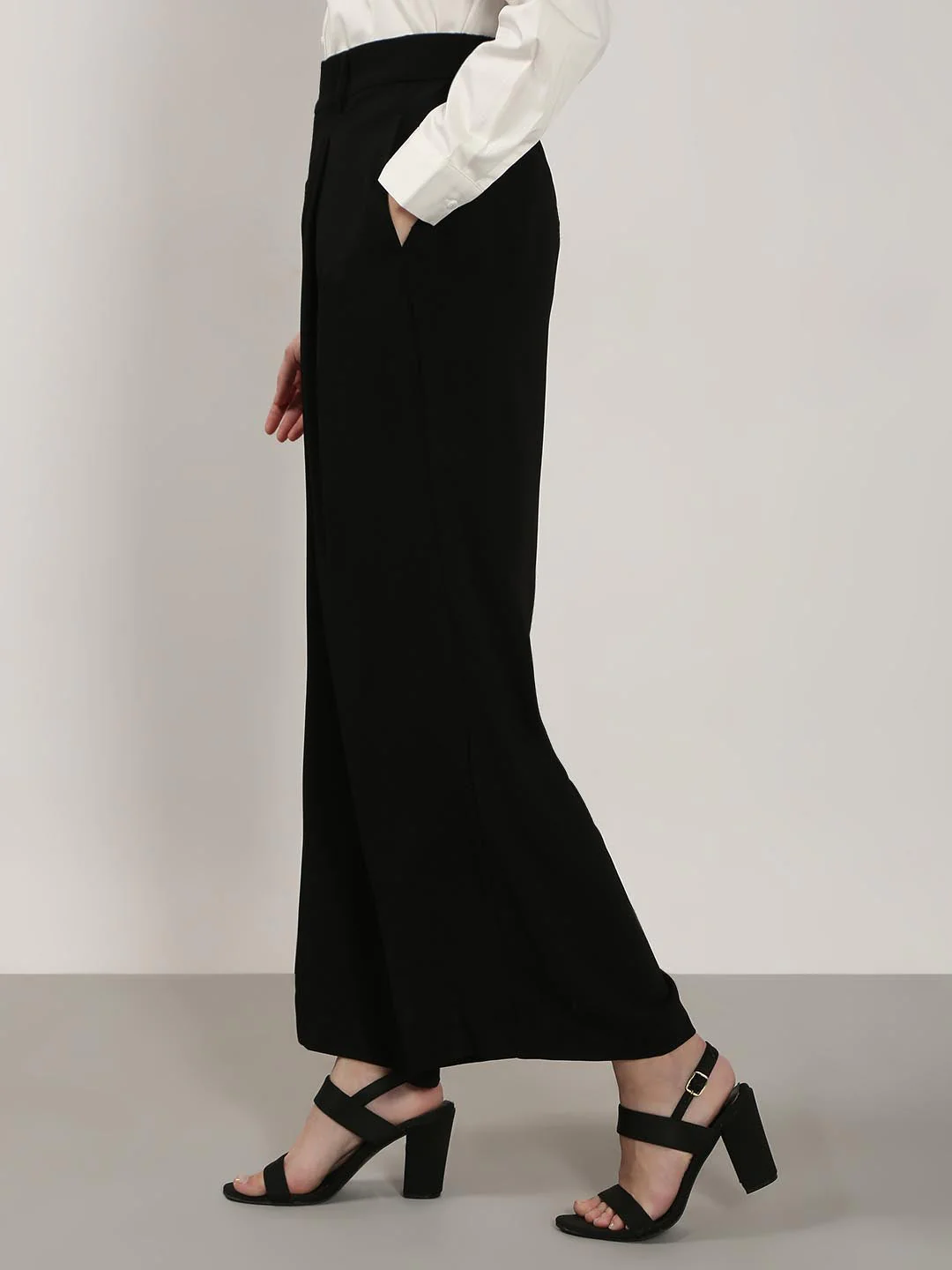 Vero Moda Black High Rise Pants - Image 4