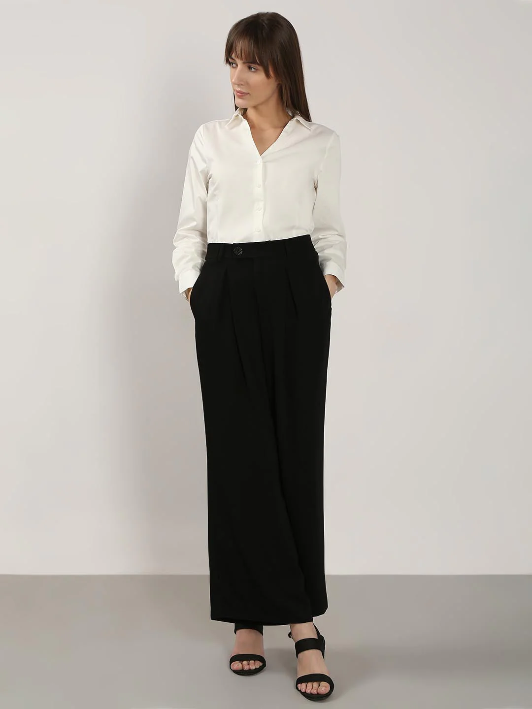Vero Moda Black High Rise Pants - Image 5