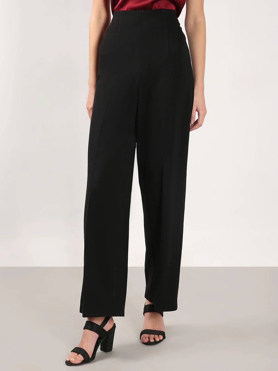 Vero Moda Black High Rise Pants - Image 2