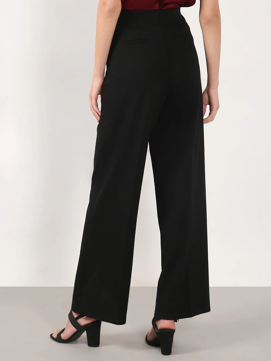 Vero Moda Black High Rise Pants - Image 3