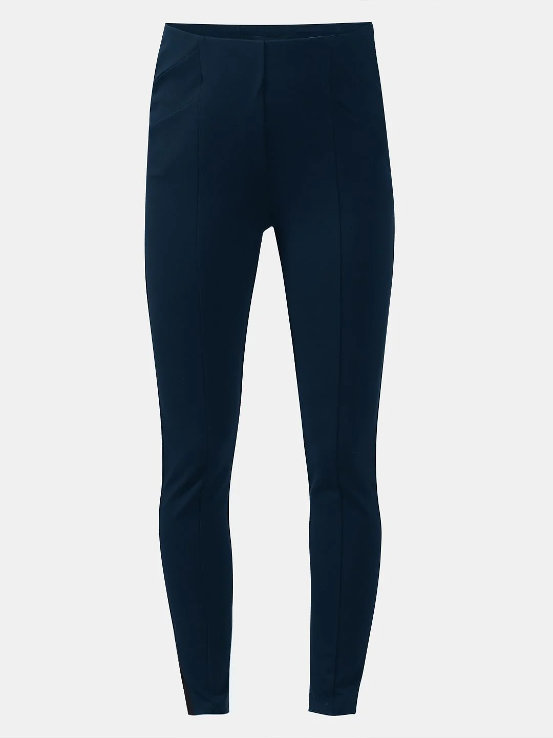 Navy Blue High Rise Fitted Jeggings - Image 7