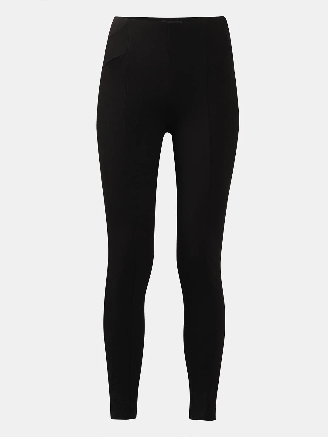 Black High Rise Skinny Jeggings - Image 7