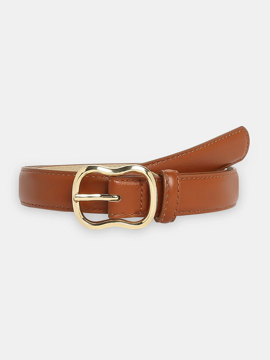 Cognac Jeans Belt - Image 2