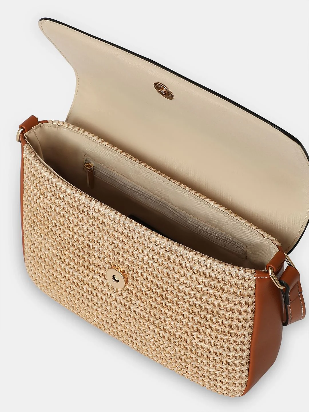Beige Sling Bag - Image 5