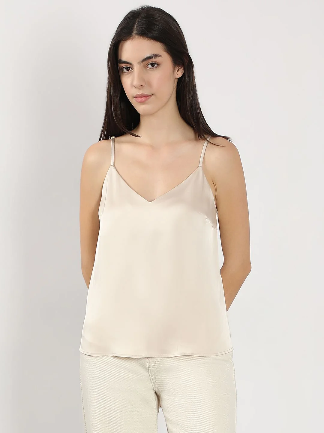 Beige Slip Top - Image 2