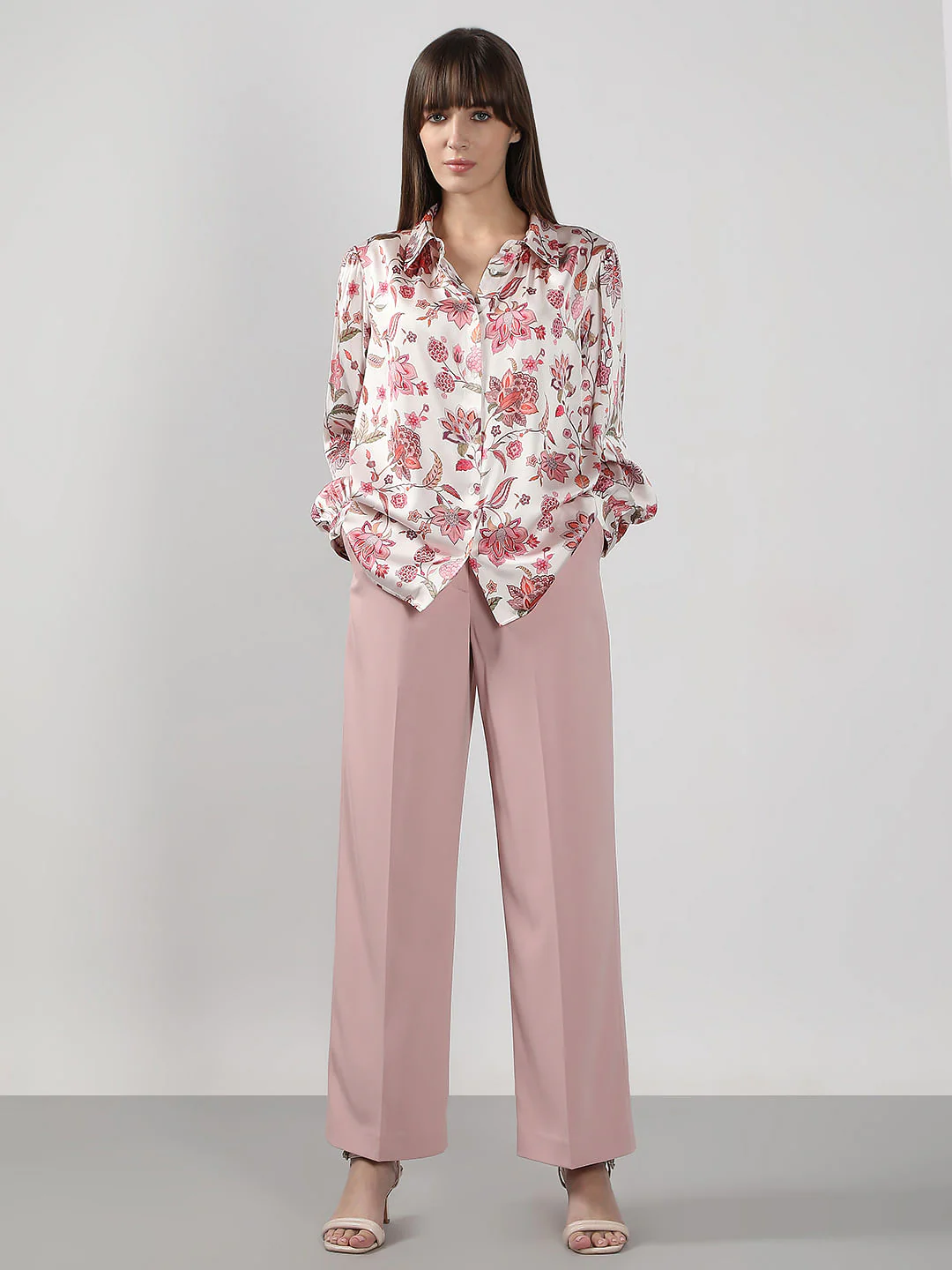 White Floral Shirt - Image 5