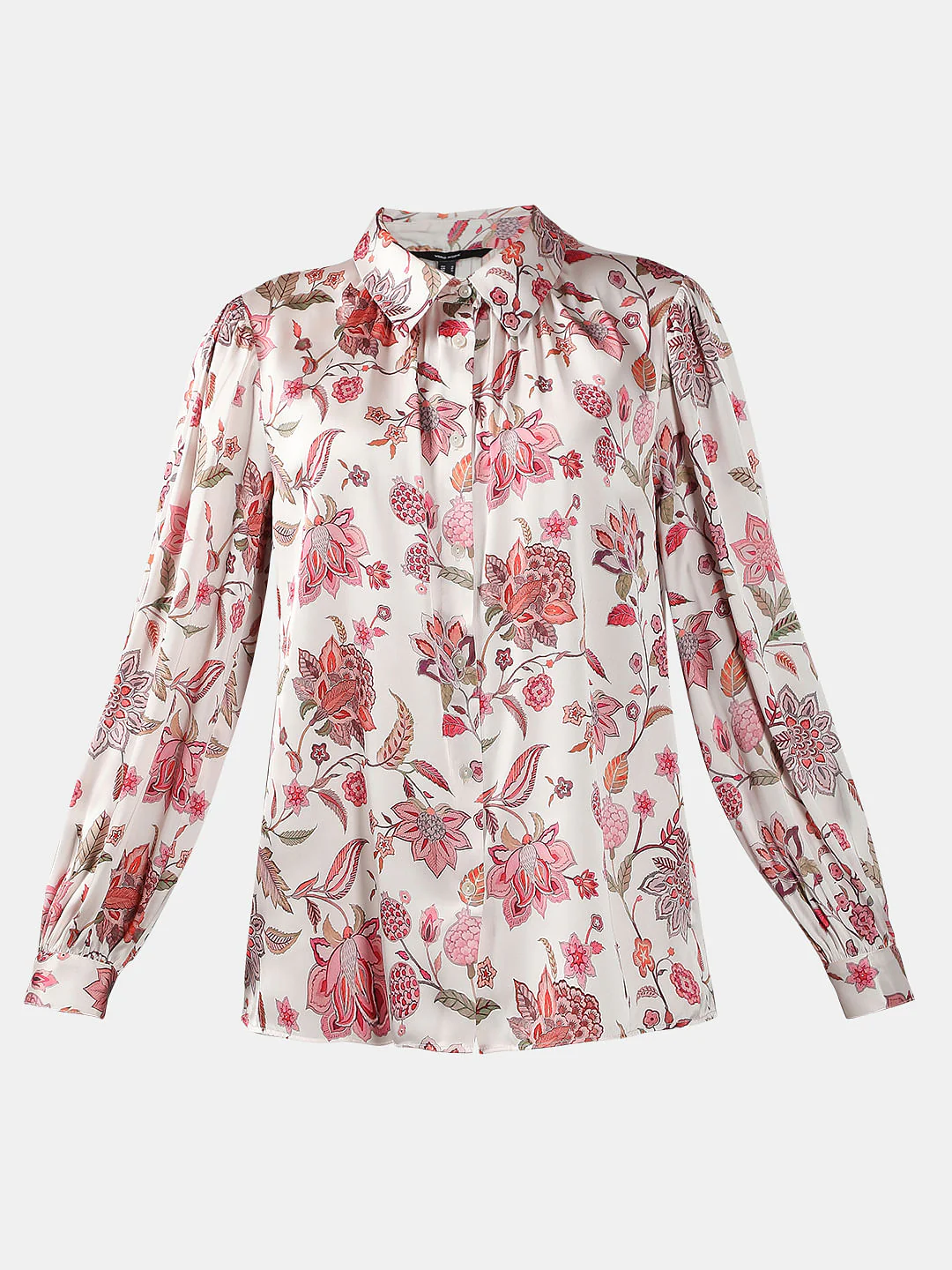 White Floral Shirt - Image 7