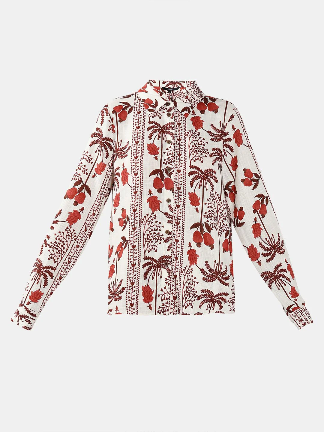 Vero Moda Ecru Printed Shirt - Image 7