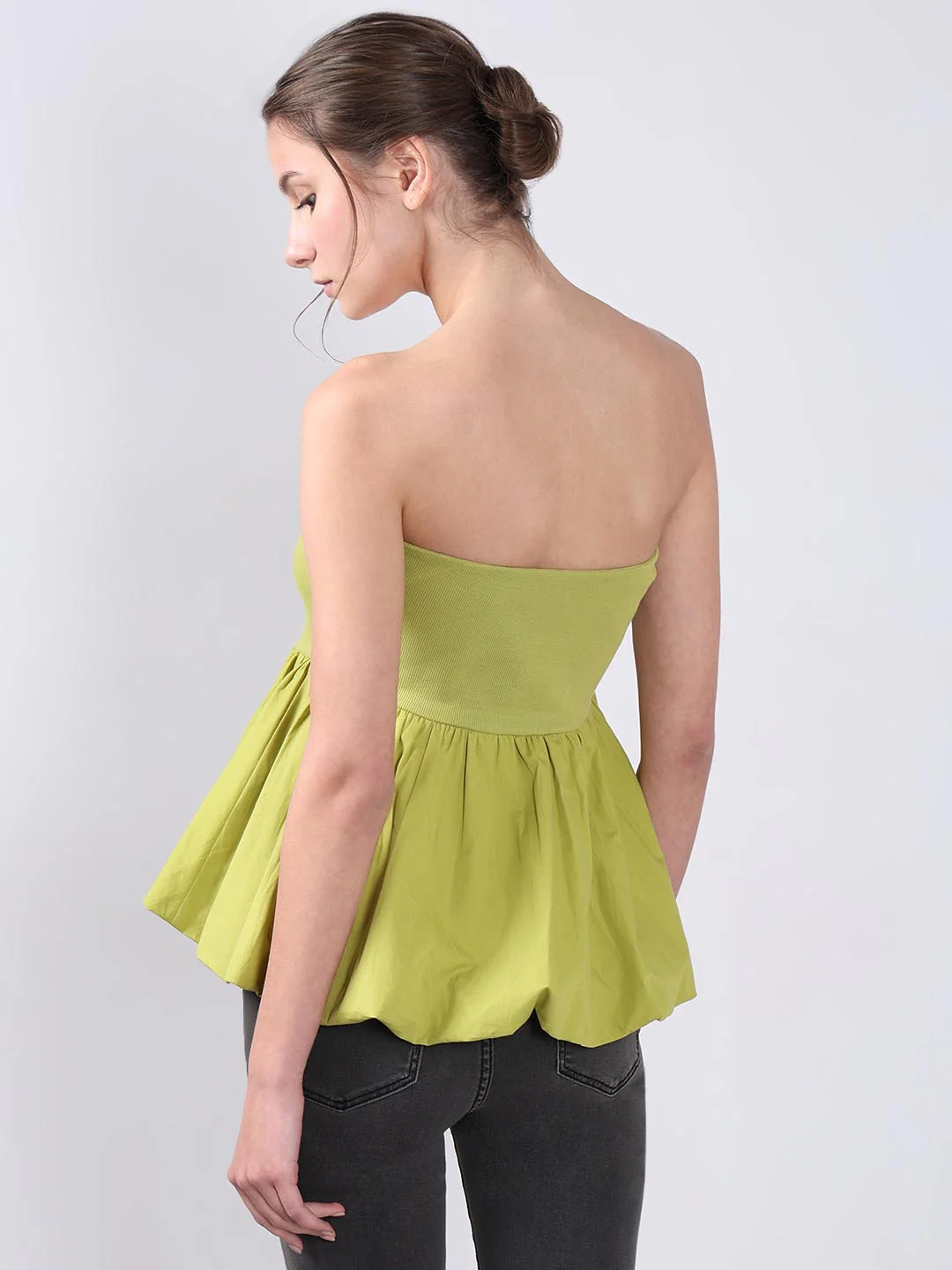 Vero Moda Green off-Shoulder Top - Image 3