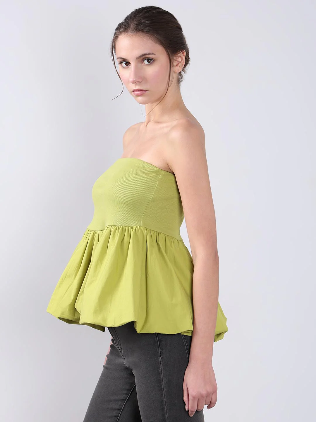 Vero Moda Green off-Shoulder Top - Image 4