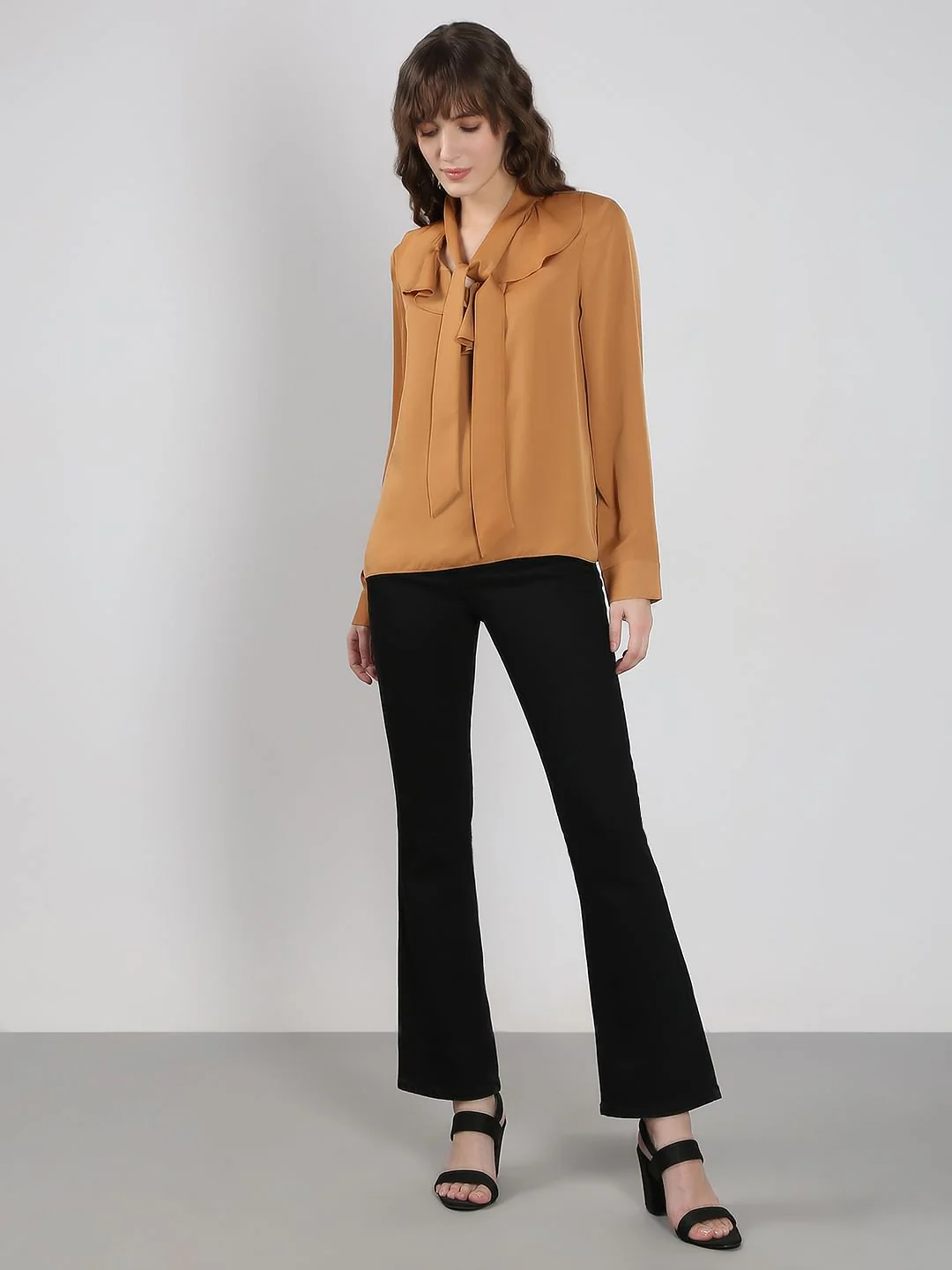 Brown Tie-Up Top - Image 5