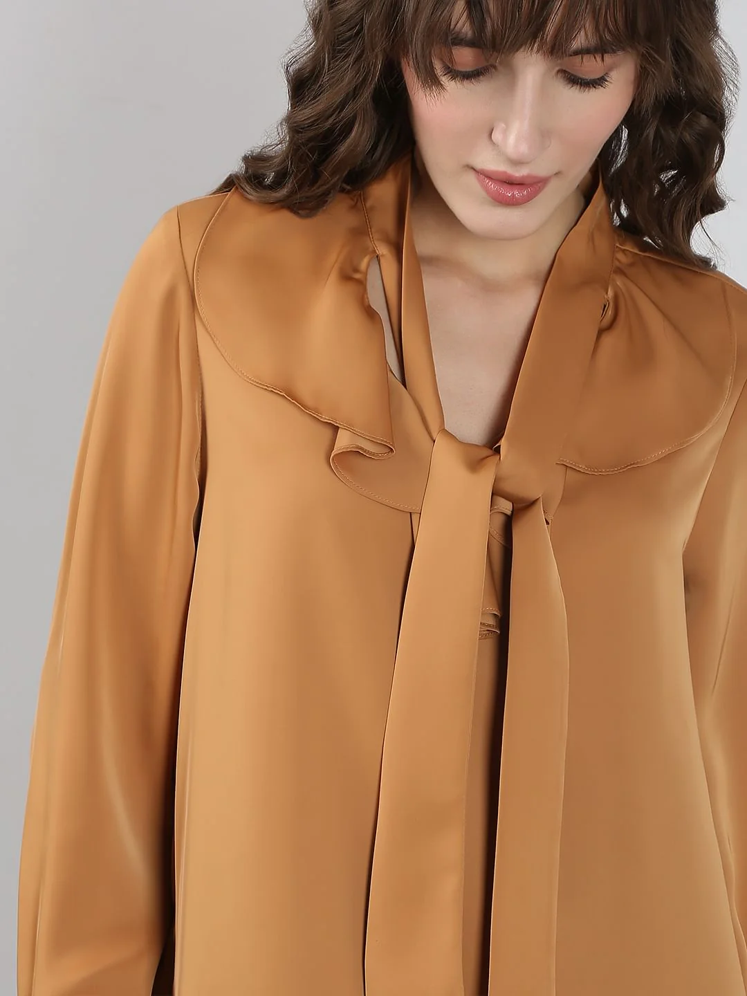 Brown Tie-Up Top - Image 6