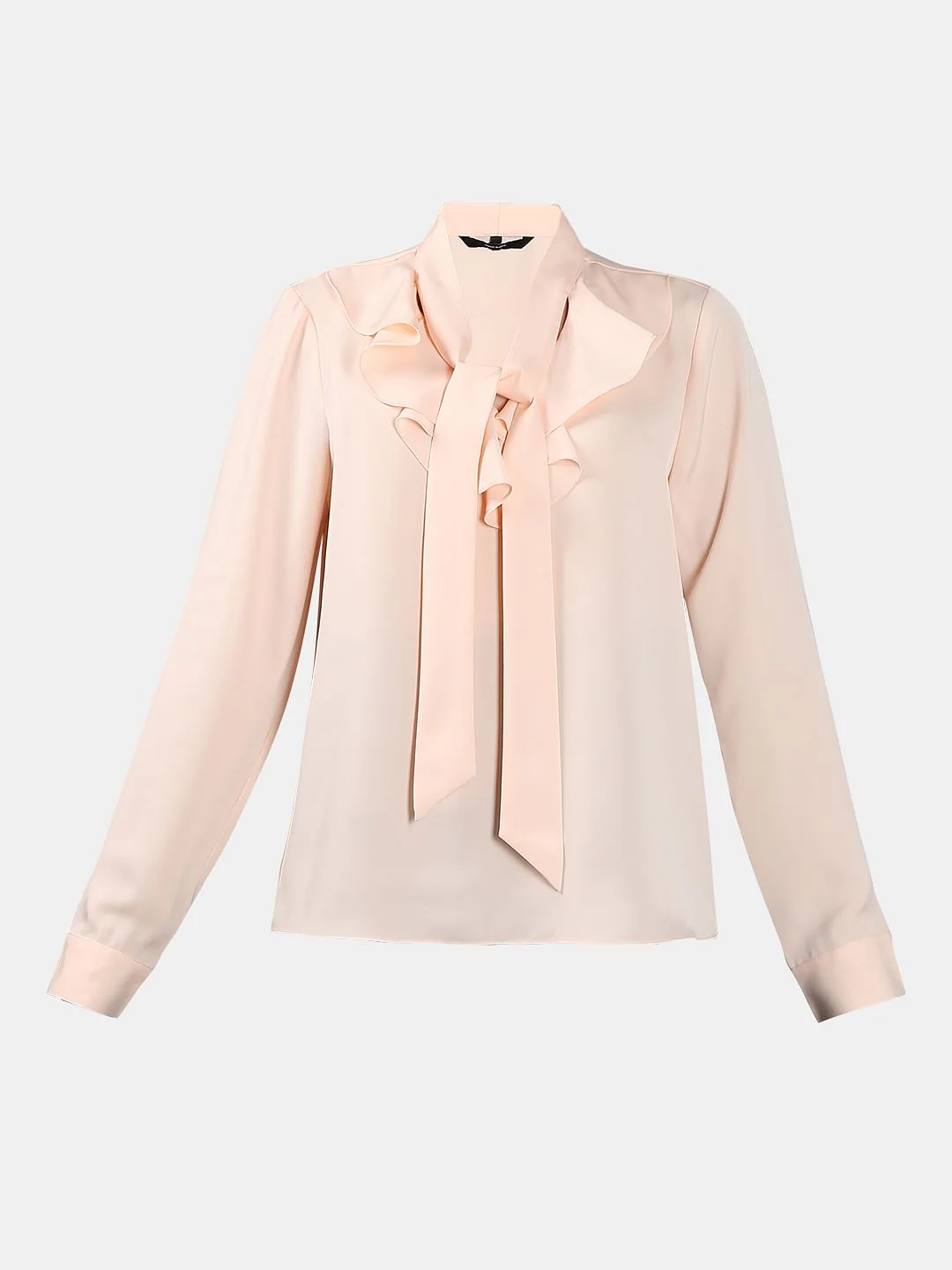 Peach Pink Tie-Up Top - Image 7