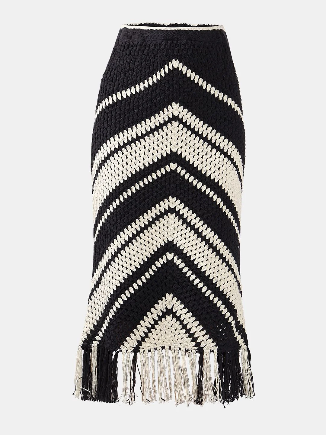Black & White Co-Ord Set Skirt - Image 7
