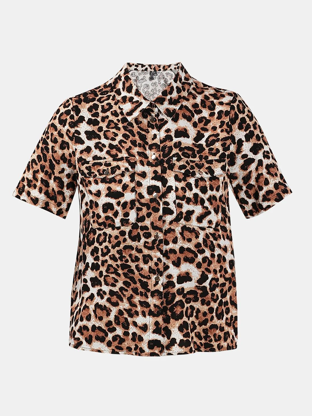 Brown Animal Print Shirt - Image 7