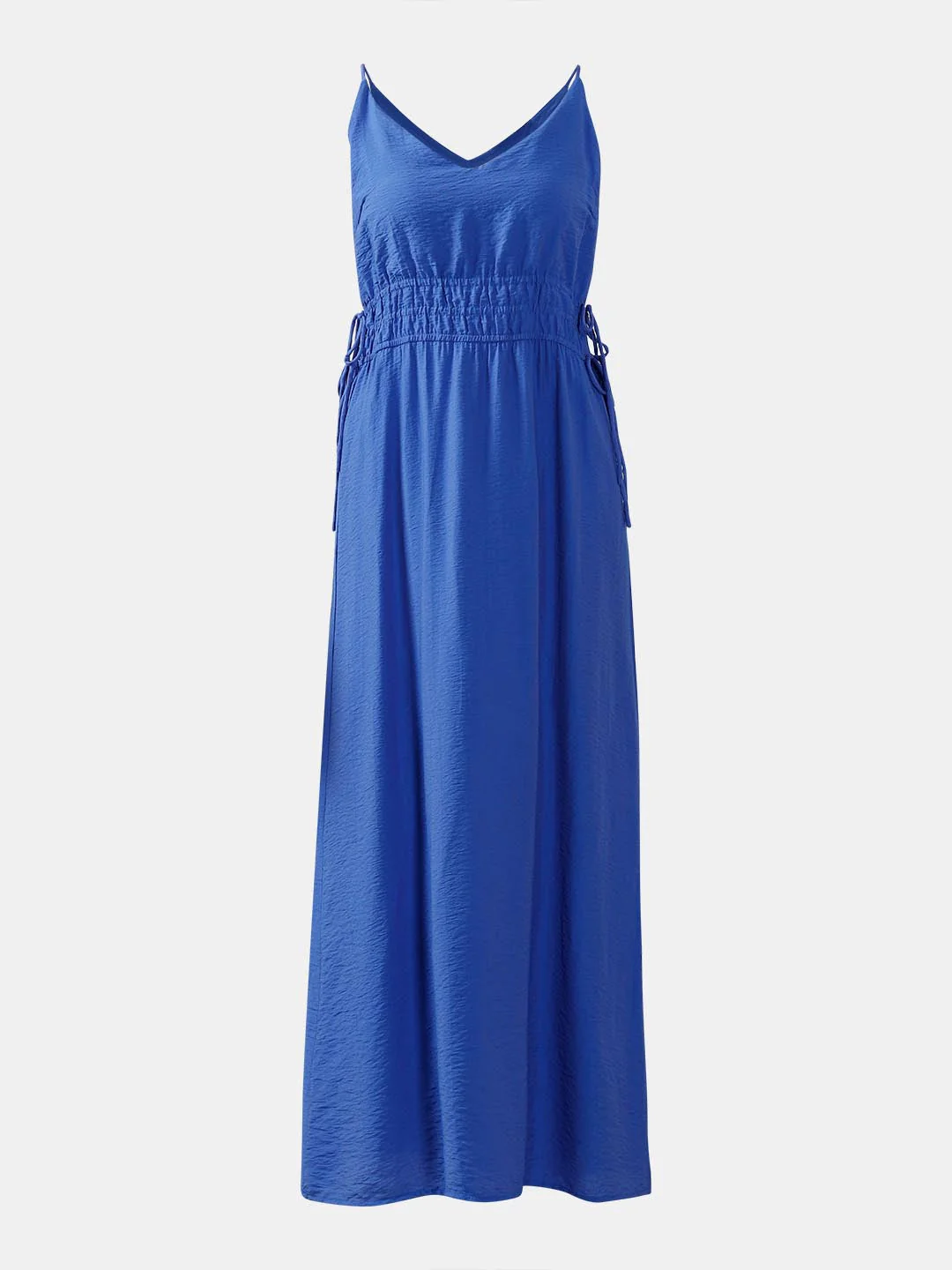 Vero Moda Blue V Neck Strappy Dress - Image 7