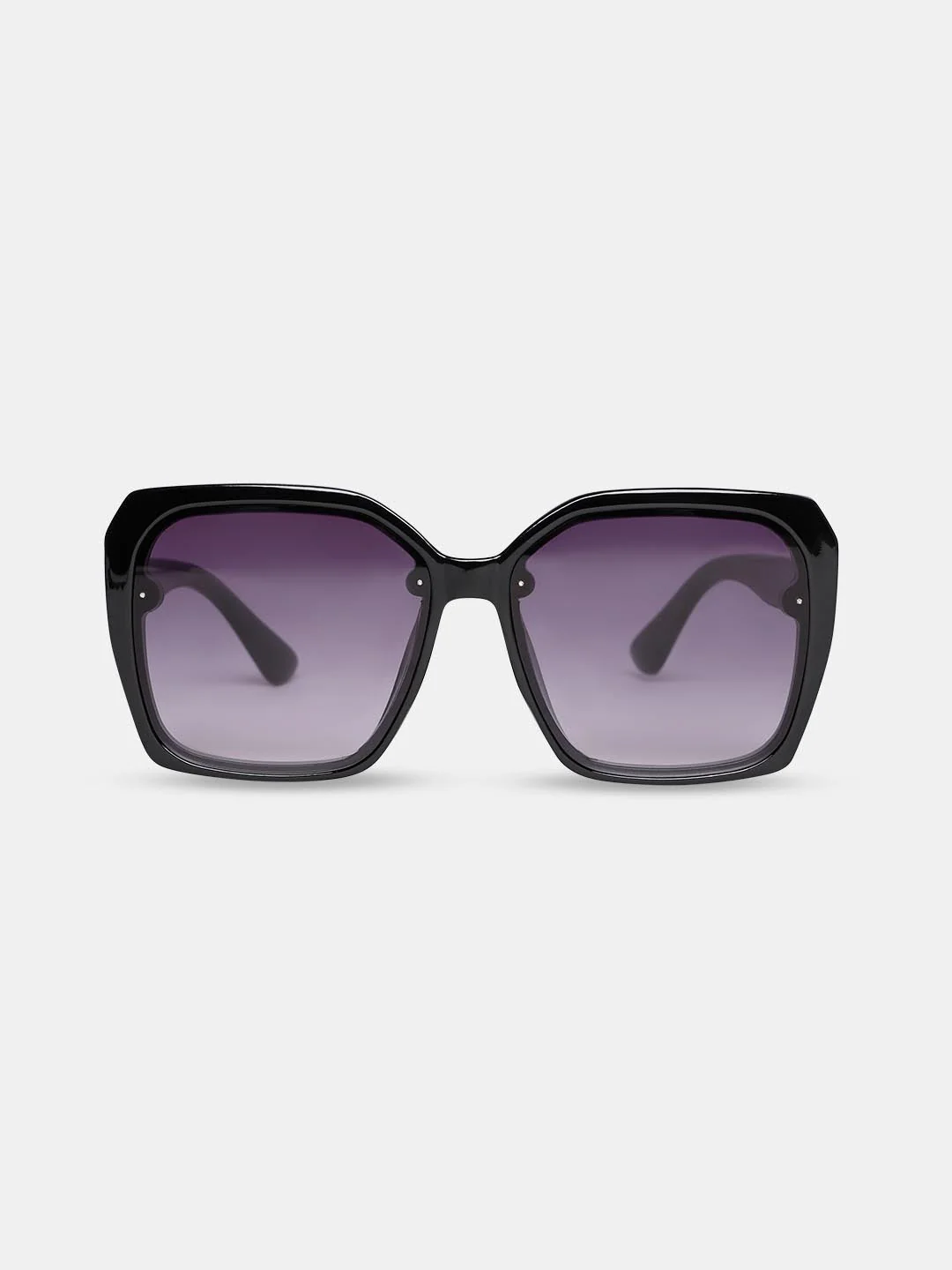 Vero Moda Purple Hexagonal Sunglasses - Image 4
