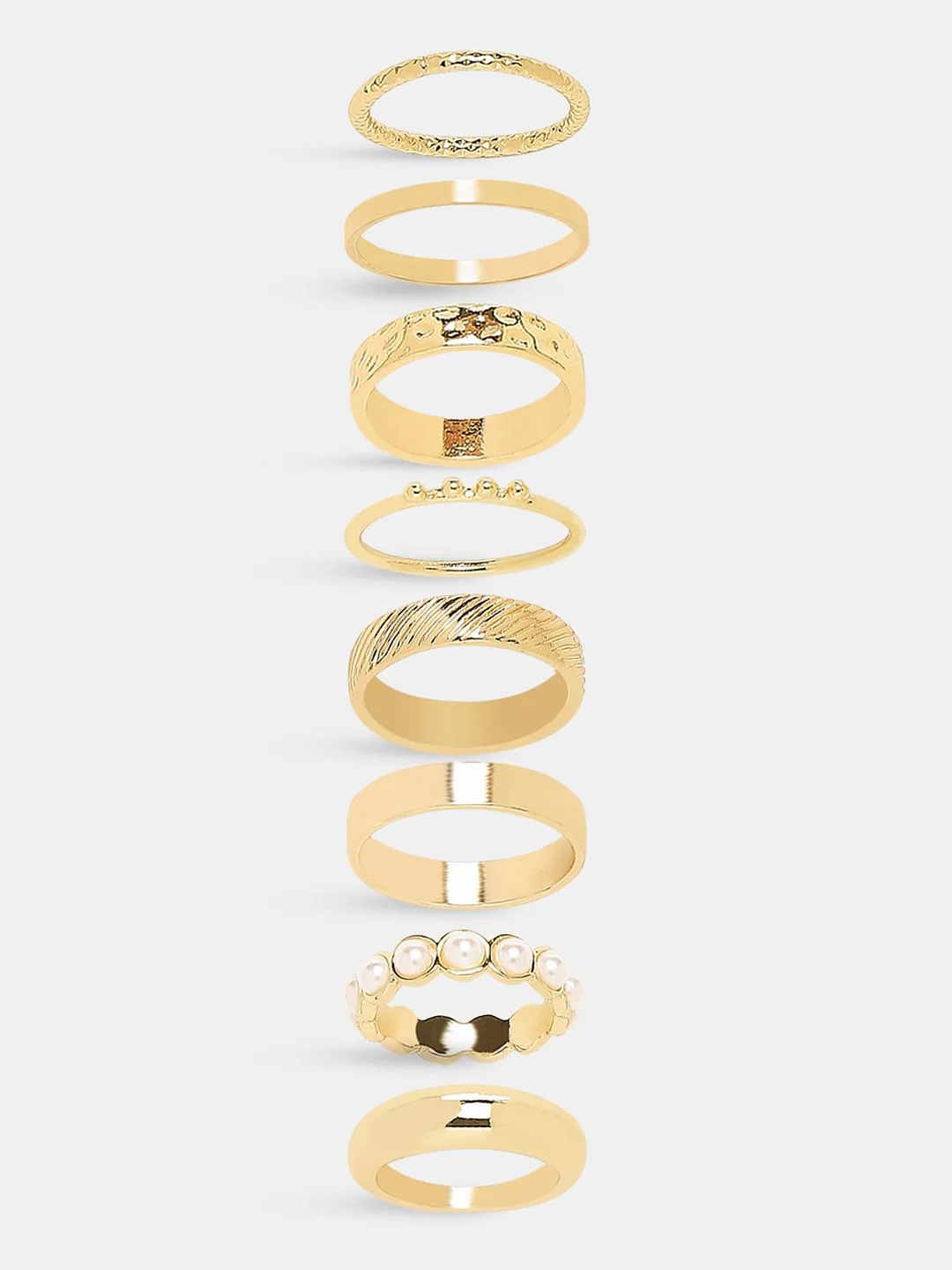 Pack Of 8 Golden Rings - Image 2