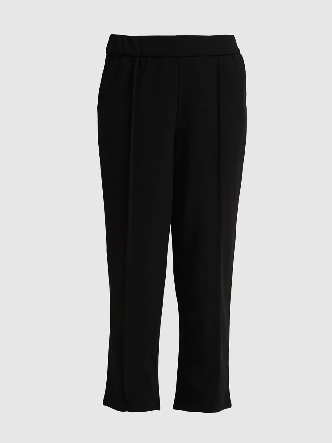 Girls Black Straight Fit Pants - Image 5