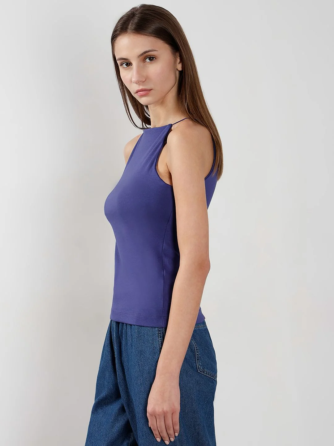 Blue Strappy Top - Image 3