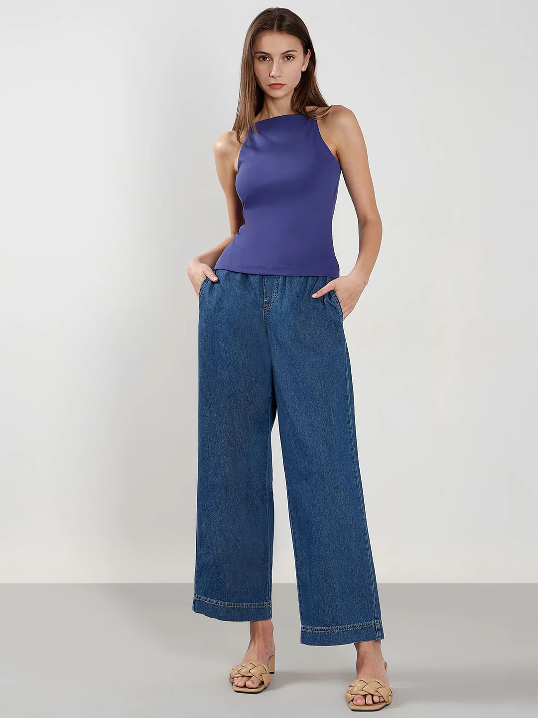 Blue Strappy Top - Image 5