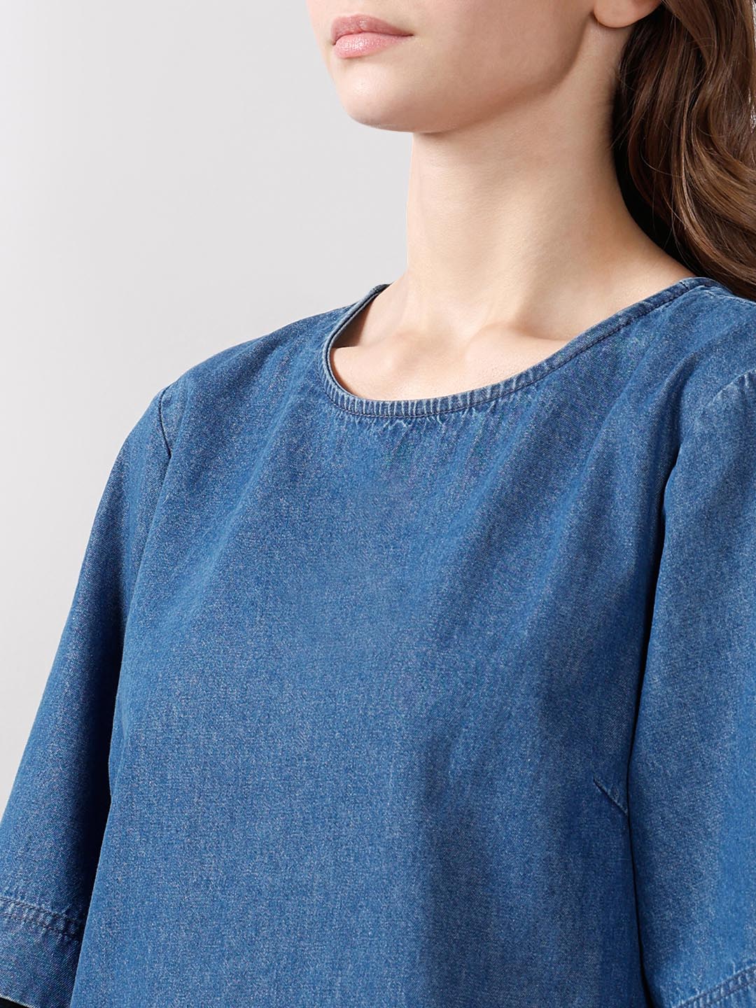 Vero Moda Blue Denim Dress - Image 8