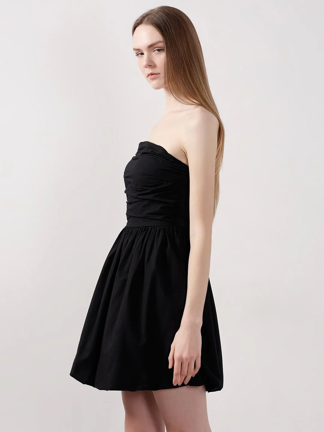 Vero Moda Black Bubble Hem Dress - Image 4
