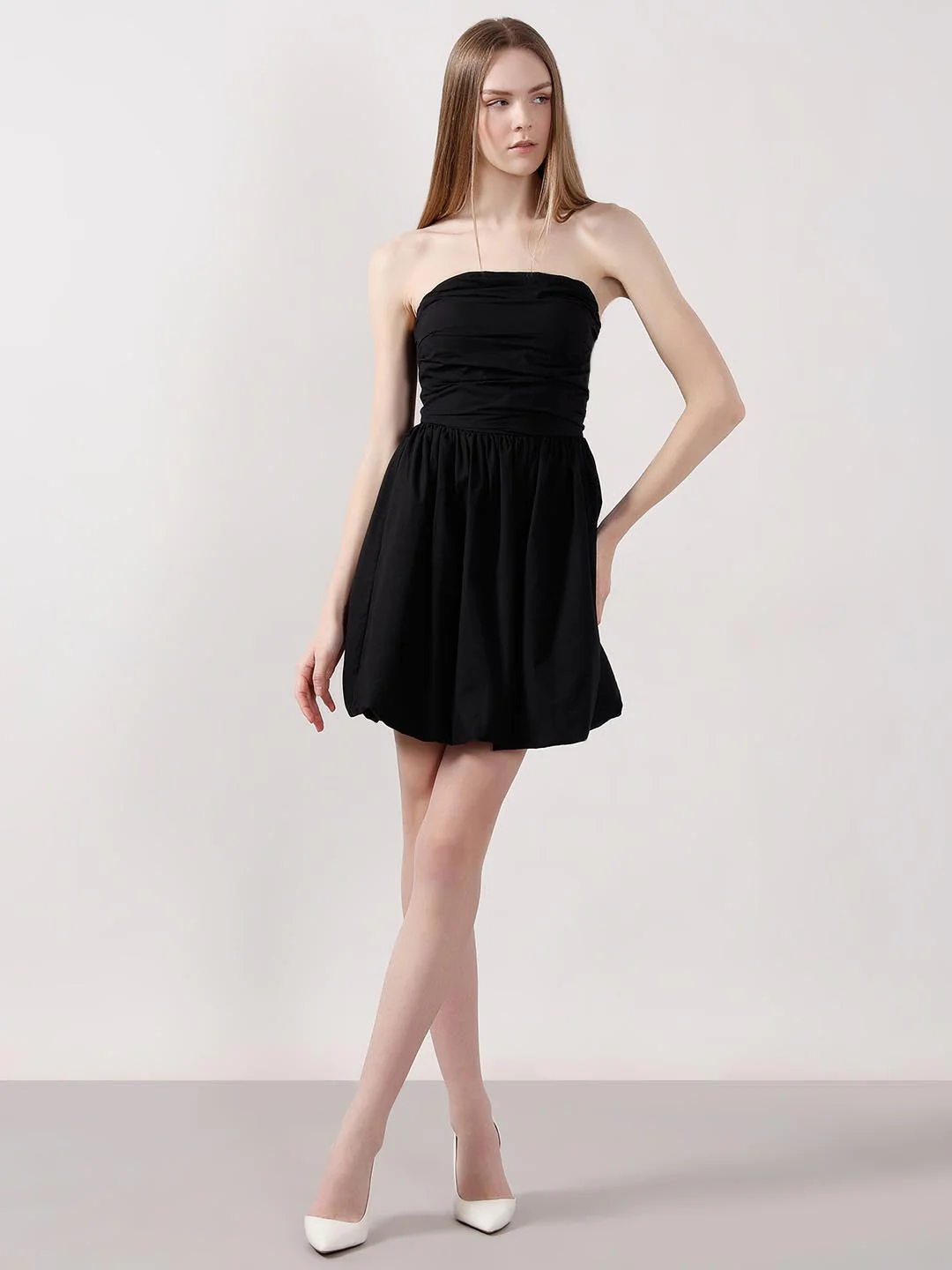 Vero Moda Black Bubble Hem Dress - Image 5