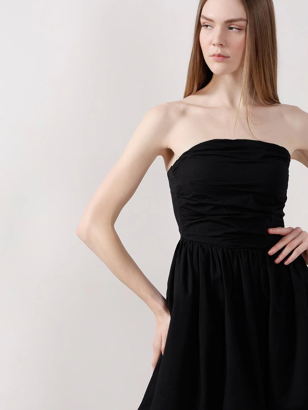 Vero Moda Black Bubble Hem Dress - Image 6