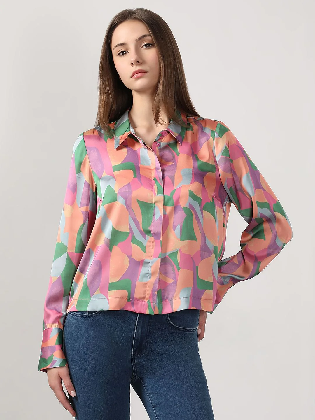 Pink Printed Shirt - Image 2