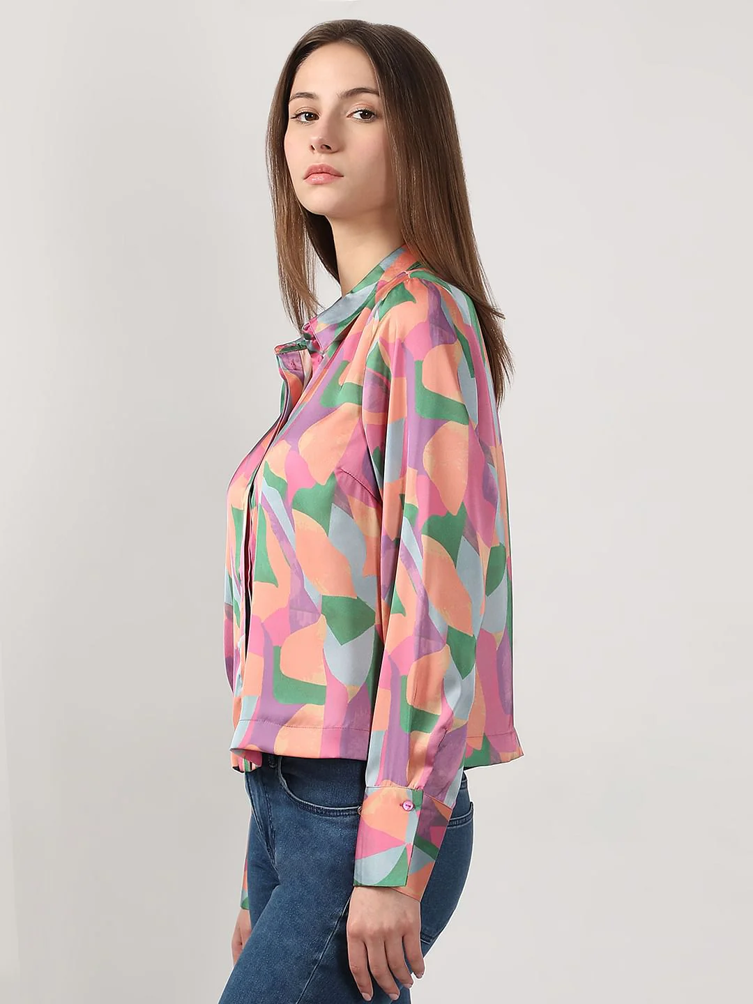 Pink Printed Shirt - Image 3