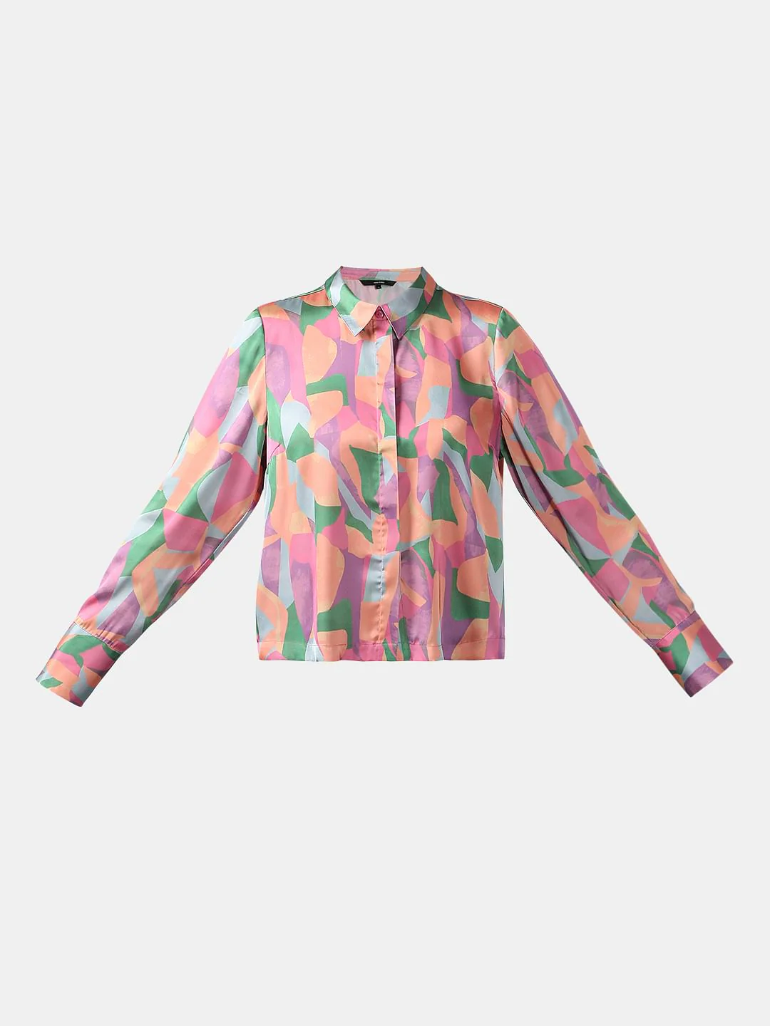 Pink Printed Shirt - Image 7