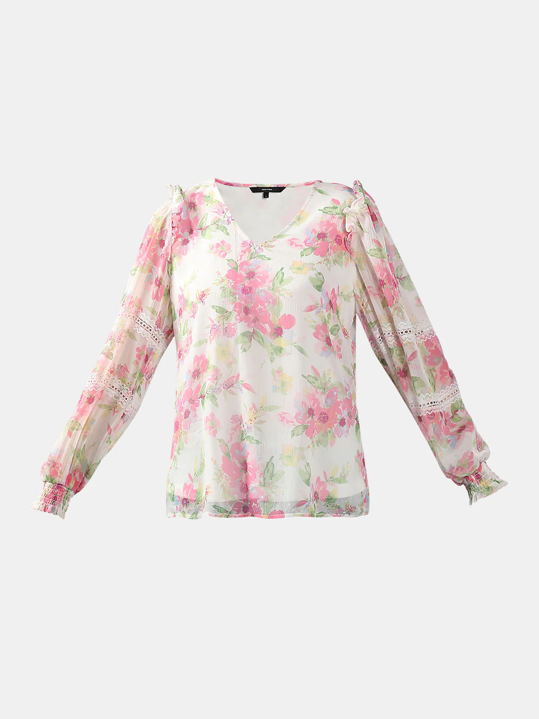 White Printed Top - Image 7