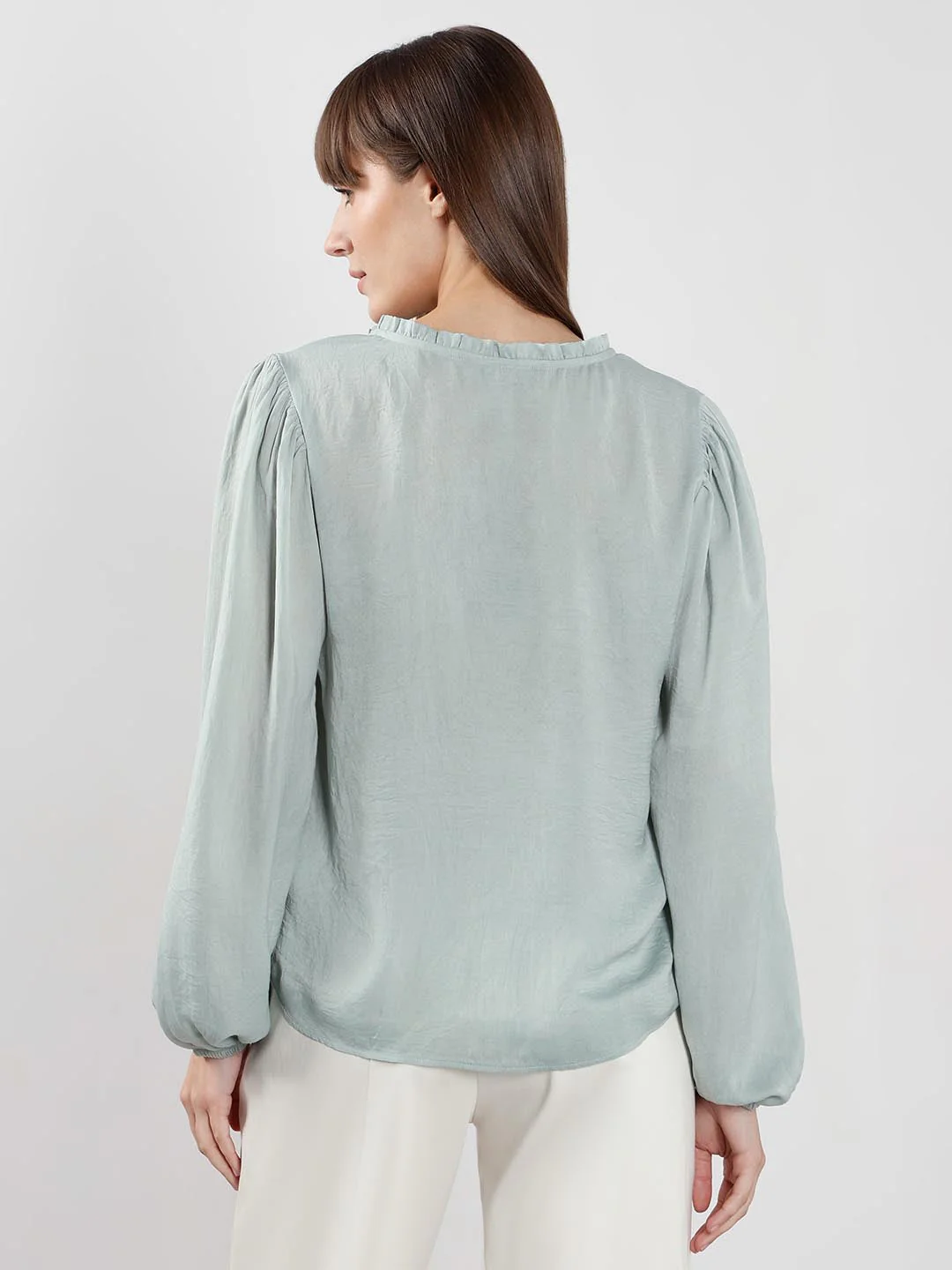Vero Moda Mint Full Sleeves Top - Image 3