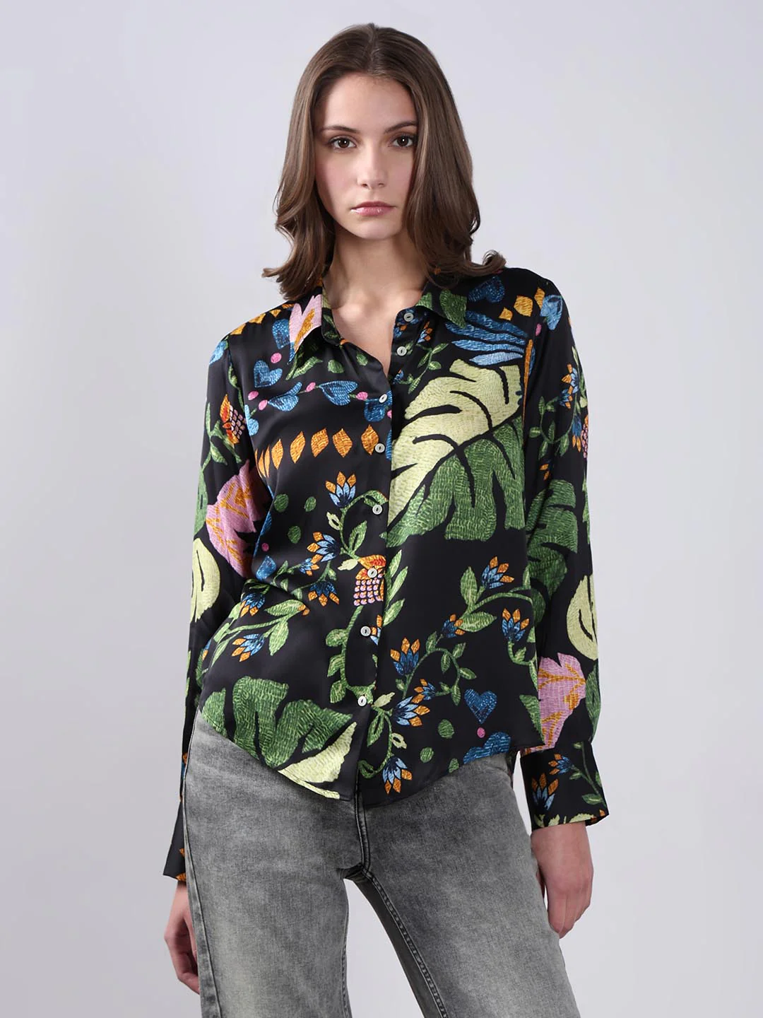 Vero Moda Black Printed Shirt - Image 2