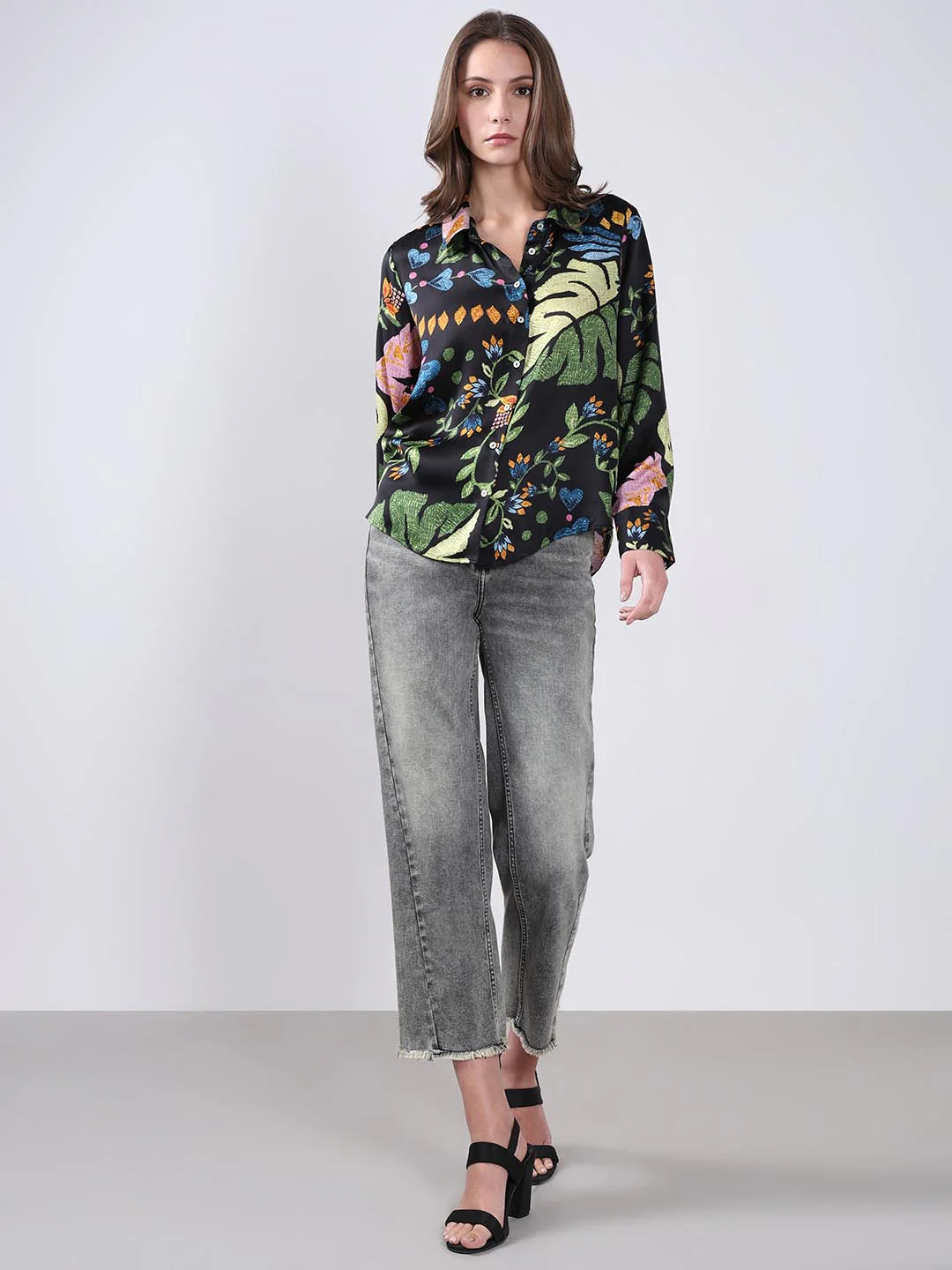 Vero Moda Black Printed Shirt - Image 5