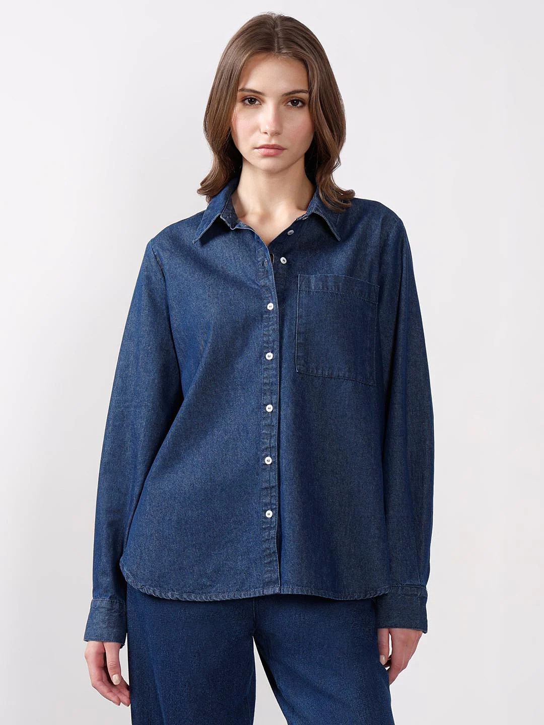 Blue Denim Shirt - Image 2