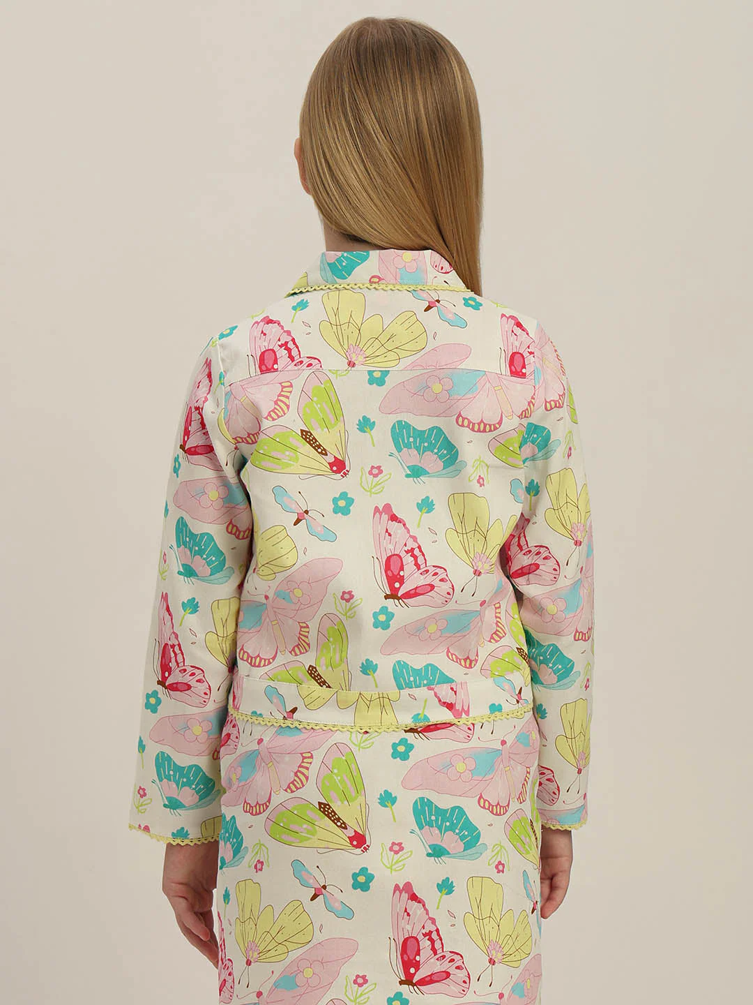 GIRLS Floral Printed Shirt - Image 4