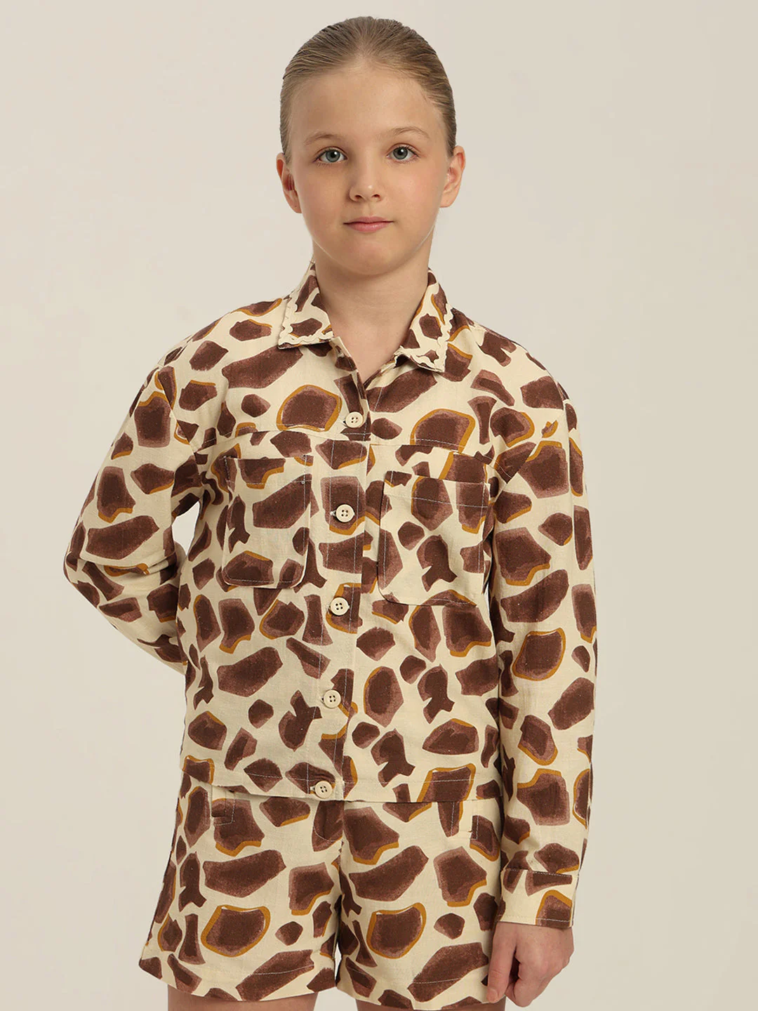 GIRLS Animal Print Shirt - Image 2