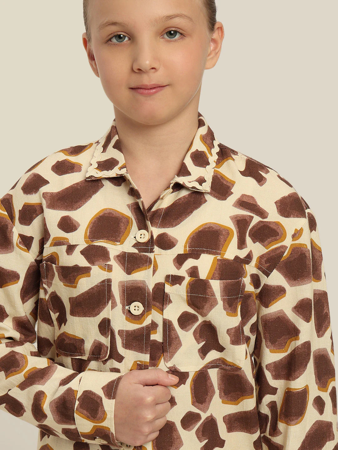GIRLS Animal Print Shirt - Image 6
