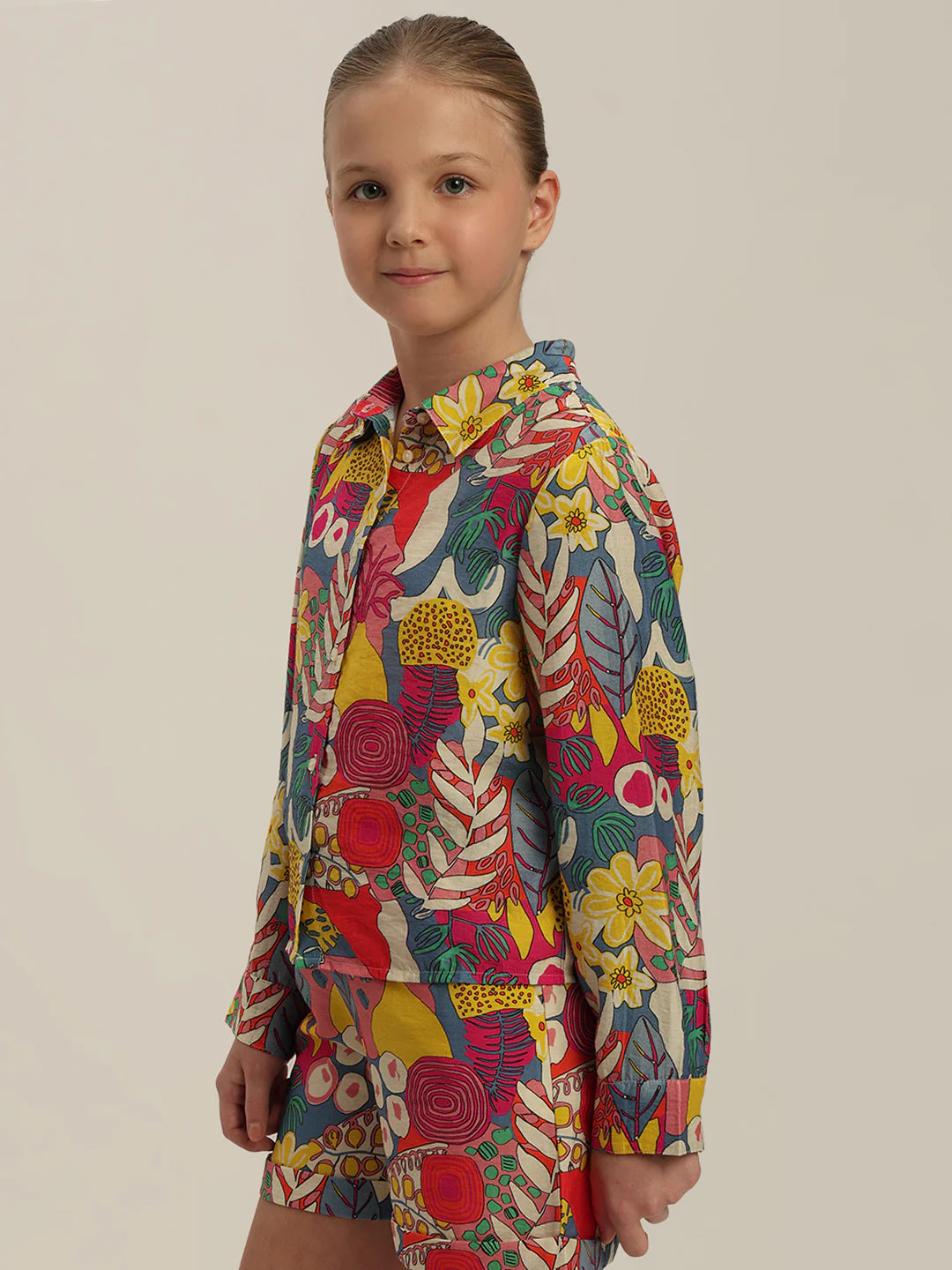 GIRL Multi-Colour Printed Shirt - Image 3