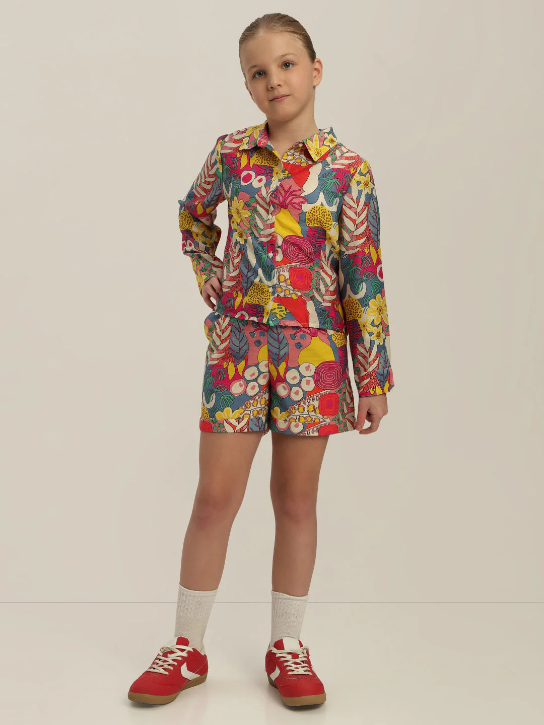 GIRL Multi-Colour Printed Shirt - Image 5