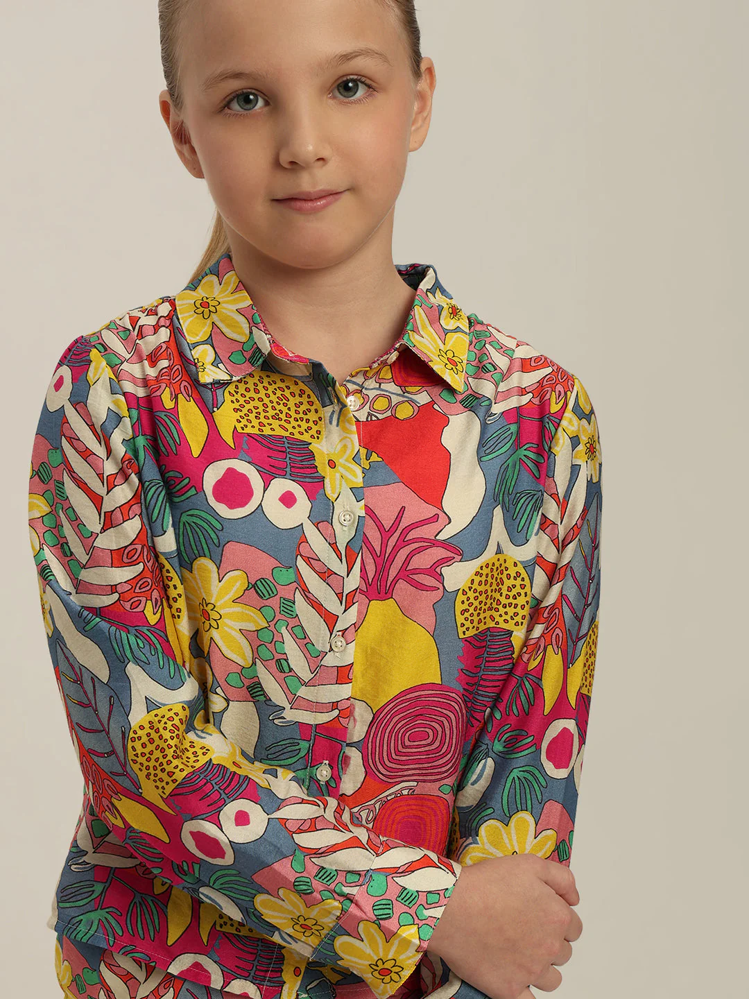 GIRL Multi-Colour Printed Shirt - Image 6